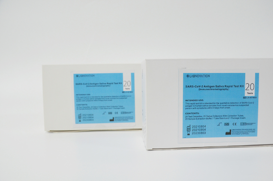 Corredo di Kit High Accuracy Art Test della prova dell'antigene della saliva del CE MSDS SARS-CoV-2