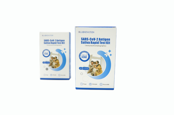 Corredo di prova d'autoverifica di Kit Immunochromatography Self Swab Test della saliva di iso SARS-CoV-2