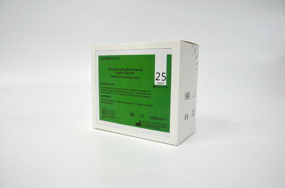 Prova Kit For Dengue Viral Infection di IgG IgM dell'anticorpo di accuratezza 30ul di 95%
