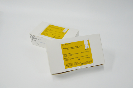 Antigene rapido orofaringeo Kit Professional Labnovation Test di 98,04% Sensit