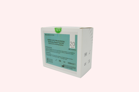 Rilevazione di neutralizzazione Kit Lateral Flow Test Kits dell'anticorpo di IVD tempestiva per il viaggio