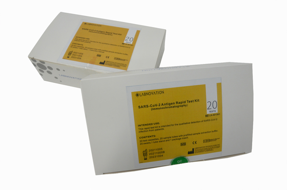Corredo rapido ISO13485 MSDS della prova dell'antigene della prova SARS-CoV-2 dell'antigene in 10-15 minuti