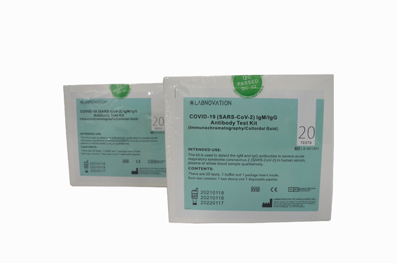 Ra [accuratezza rapida del corredo 90% della prova dell'anticorpo di Kit Universal SARS-CoV-2 IgG IgM della prova di identificazione