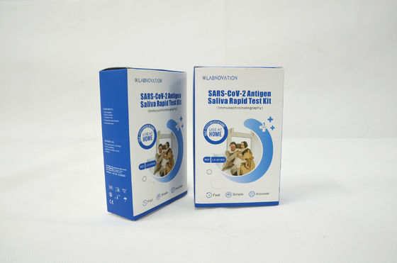 Imballaggio di prova d'autoverifica di Kit Antigen Self Test Single della saliva di Labnovation SAR CoV 2