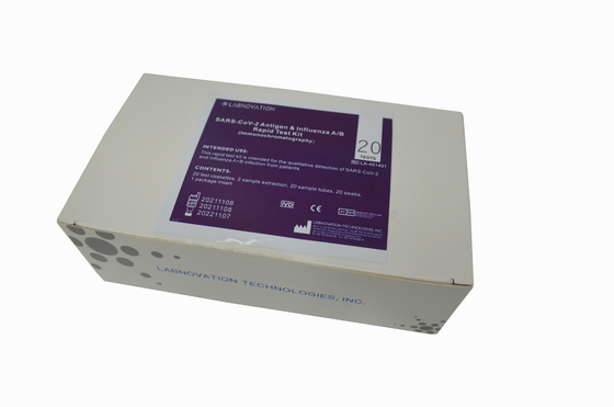 Prova professionale Kit Flu Swab Antigen Kit di influenza ab di iso 13485