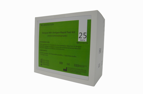 Prova rapida Kit For Qualitative Detection NS1 AG di ISO9001 15 Min Dengue