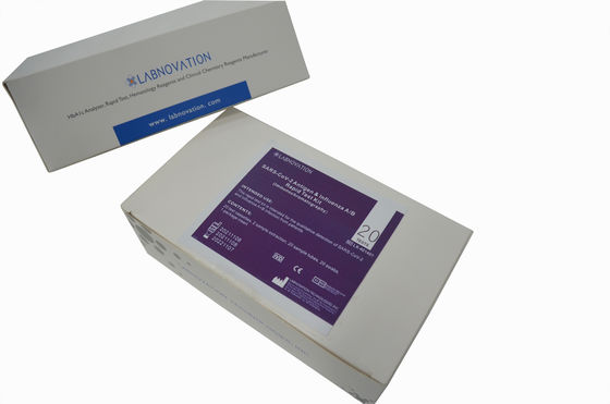 qualità  Professional CoV-19 Antigen Influenza AB Test Kit 20 Tests fabbrica