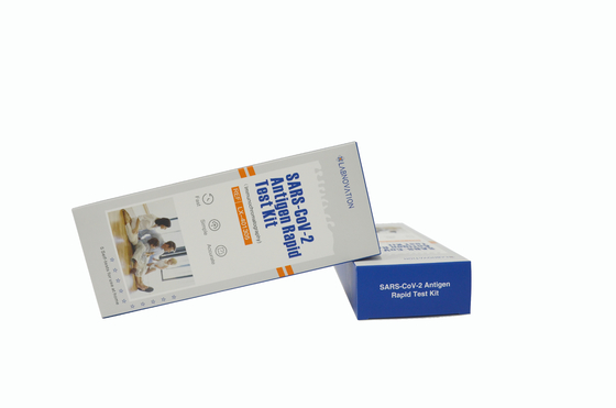 Prova rapida Kit Result In SAR Cov 2 dell'antigene di plastica di ISO9001 prova di Labnovation di 15 minuti