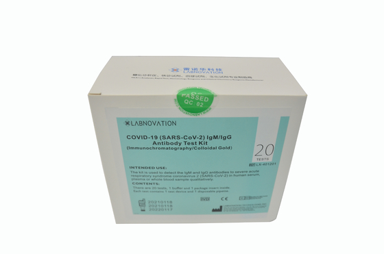 Rilevazione novella Kit Simple Operation dell'anticorpo di IgG IgM del coronavirus