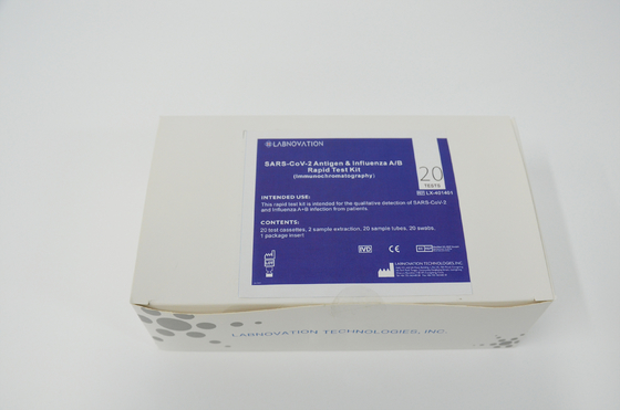 Corredo rapido ISO9001 della prova dell'antigene di influenza laterale di flusso SARS-CoV-2