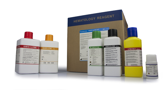 Reagente compatibile di ematologia del CBC Reagnet Mindray del reagente dell'analizzatore di 3 parti