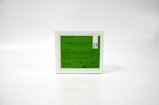 Prova combinata Kit Immunochromatography dell'anticorpo dell'antigene di febbre rompiossa di NS1 IgG IgM