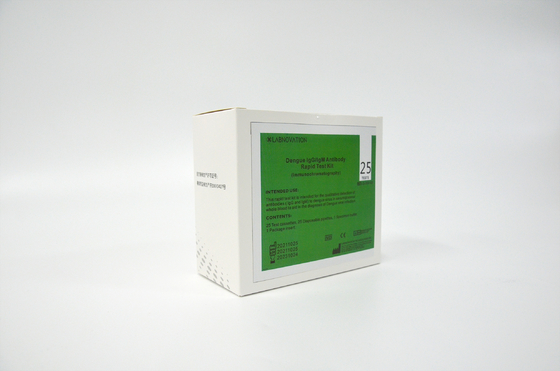 Corredo rapido professionale di rilevazione dell'anticorpo di febbre rompiossa dei corredi della prova di 25PCS IgG IgM
