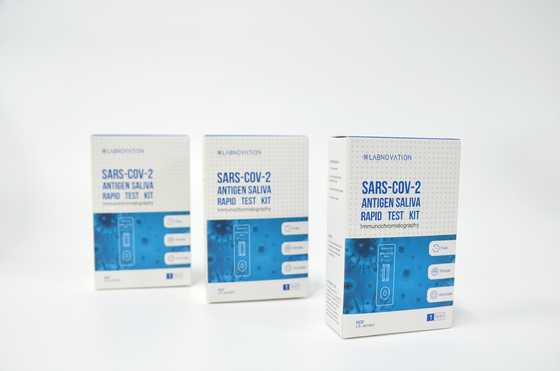 Singolo corredo leggero 78*34*125MM della prova dell'antigene della saliva del pacchetto CoV-2