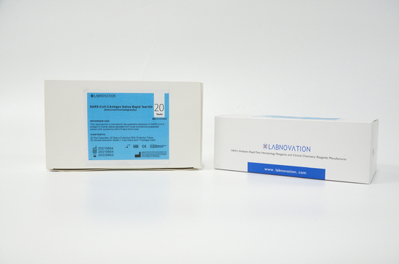 Dispositivo di Kit Universal Ag Rapid Test della prova dell'antigene della saliva di 15 minuti velocemente