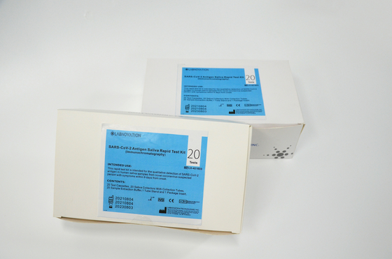 Dispositivo di Kit Universal Ag Rapid Test della prova dell'antigene della saliva di 15 minuti velocemente