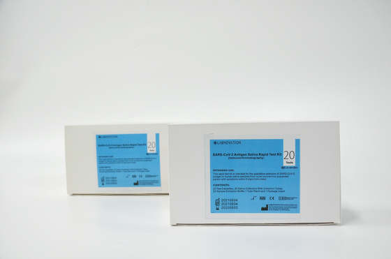 98,02% prove rapide accurate del corredo 20 della prova della saliva dell'antigene per scatola