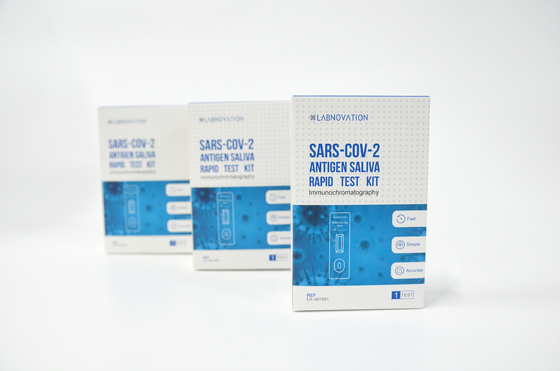 Prova Kit One Step Operate della saliva dell'antigene di accuratezza COVID-19 RTK di 95%