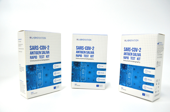 Prova Kit No Equipment Need dell'antigene della saliva di 1 pacchetto SARS-CoV-2