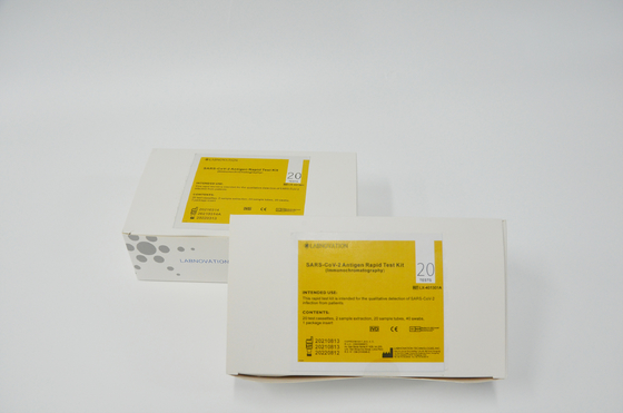 Antigene rapido orofaringeo Kit Professional Labnovation Test di 98,04% Sensit