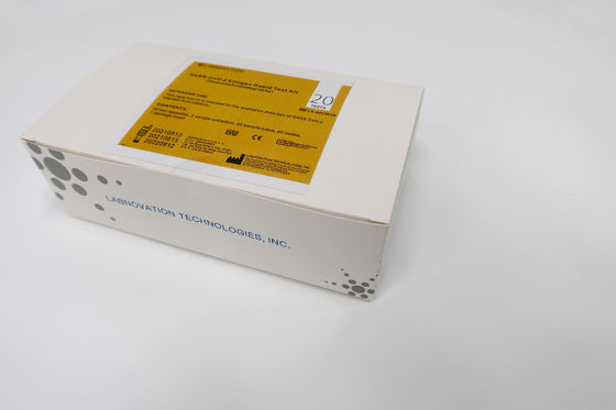 20PCS dispositivo rapido 15 Min Nasal Swab Test Kit della prova SARS-CoV-2 AG