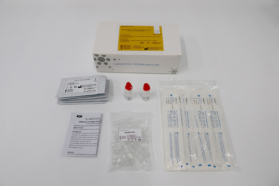 SARS-CoV-2 prova eliminabile Kit High Specificity Labnovation Test dell'antigene della cassetta RTK