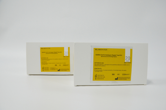 Corredo rapido rapido della prova dell'AG SARS-CoV-2 di iso 13485 del corredo della prova dell'antigene orofaringeo dei tamponi
