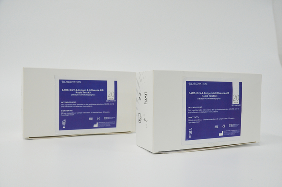 Prova bianca Kit Immunochromatography di influenza ab di alta precisione