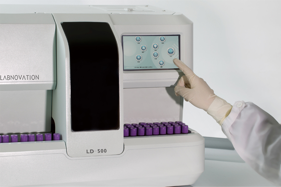Analizzatore completamente automatico dell'analizzatore HbA1c di rilevazione di ematologia dell'analizzatore LD-500 di HbA1c