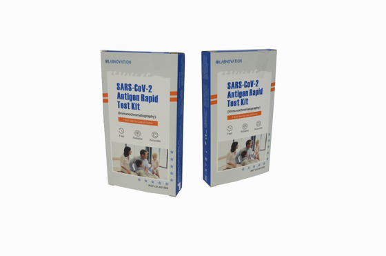 Prova rapida di Kit Nasal Specimen For Self della prova dell'antigene di Labnovation SAR CoV 2