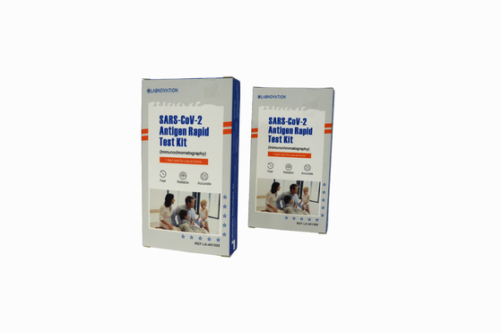 La rapida diagnostica la prova Kit Plastic Immunochromatography Assay For SARS-CoV-2 dell'antigene