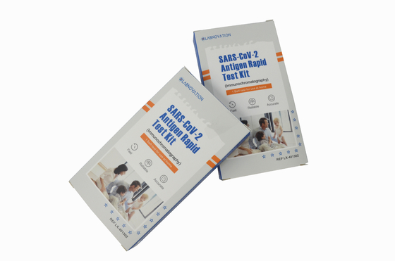 La rapida diagnostica la prova Kit Plastic Immunochromatography Assay For SARS-CoV-2 dell'antigene