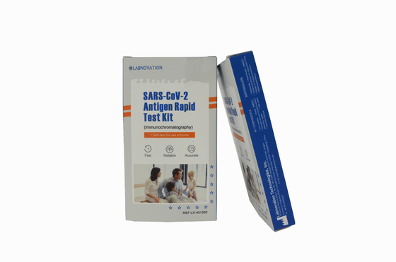 Singolo CE di prova d'autoverifica d'imballaggio di Kit Detecting SARS-CoV-2 Nucleocapsid dell'antigene diplomato