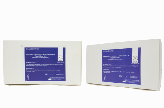 Corredo di Kit Comprehensive Rapid Flu Swab della prova di influenza del controllo rapido COVID-19