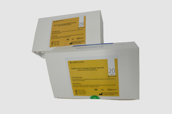 Prova rapida Kit Qualitative Detection One Step dell'antigene di Labnovation SARS-CoV-2