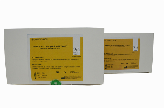 Specificazione di Kit Antigen Rapid Test Device della prova rapida dell'antigene COVID-19 alta