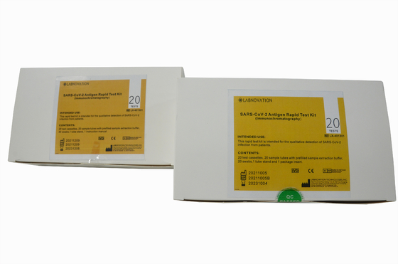Corredo rapido ISO13485 MSDS della prova dell'antigene della prova SARS-CoV-2 dell'antigene in 10-15 minuti