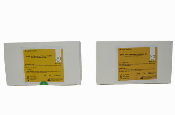 Prove rapide Kit Simple Operate Professional Use del corredo 20 della prova dell'antigene della prova dell'antigene rapido del corredo CoV-19