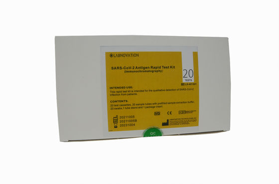 Prove rapide Kit Simple Operate Professional Use del corredo 20 della prova dell'antigene della prova dell'antigene rapido del corredo CoV-19