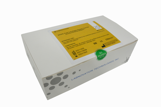 Corredo rapido della prova della prova dell'antigene SARS-CoV-2 del corredo 20 di uso professionale rapido delle prove