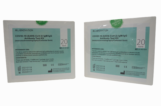 Prova rapida Kit Simple Operate High Accuracy dell'anticorpo di SARS-CoV-2 IgG/IgM
