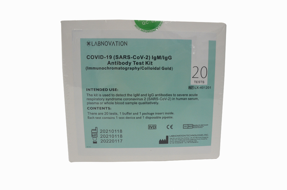 Prova rapida Kit Simple Operate High Accuracy dell'anticorpo di SARS-CoV-2 IgG/IgM
