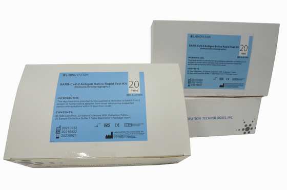 Prova risparmiatrice di tempo Kit For School dell'antigene della saliva di ISO9001 KKM