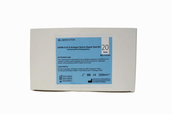 Specificità rapida del corredo 99% della prova di Kit Saliva RTK della prova dell'antigene del CE MSDS