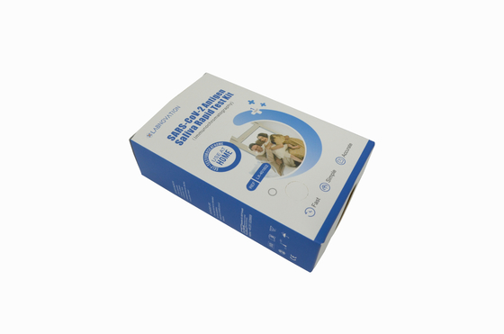 Antigene di prova d'autoverifica del virus di Kit Avoid Sunshine For SAR CoV 2 della saliva rapida di plastica