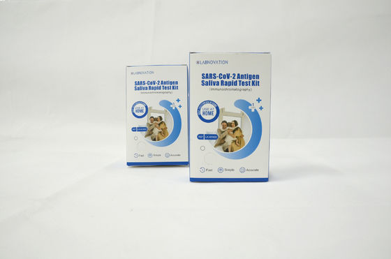 Imballaggio di prova d'autoverifica di Kit Antigen Self Test Single della saliva di Labnovation SAR CoV 2