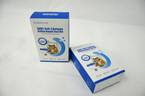 CoVID-19 1 prova RTK Kit Saliva Self Test Kit entro il min 15