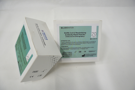 L'accuratezza di 95% acchiappa la prova di neutralizzazione Kit Immunochromatography dell'anticorpo