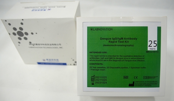 Prova Kit For Hospital Clinic di ISO13485 15 Min Dengue Antibody IgM IgG