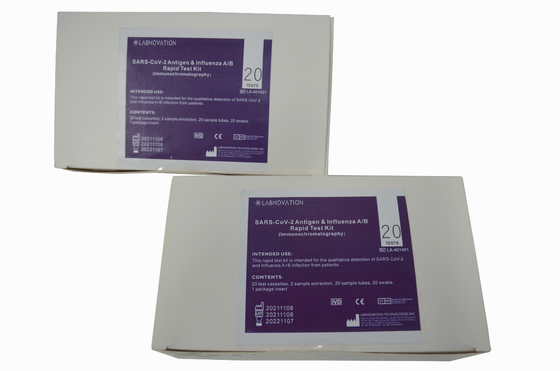 Prova professionale Kit Flu Swab Antigen Kit di influenza ab di iso 13485